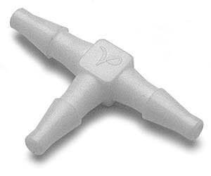 Trójnik plastikowy T 1/16"x1/8"x1/16"  